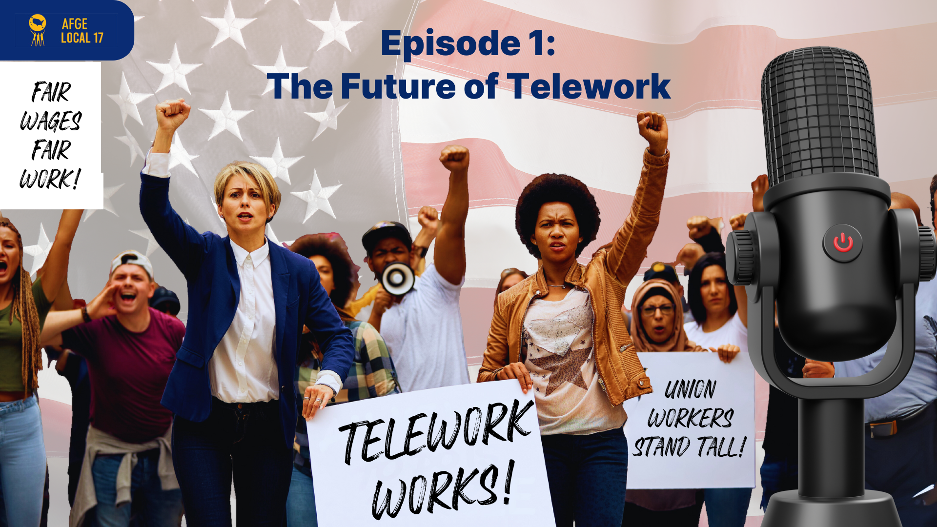 Big News: The AFGE Local 17 Podcast is Live! Telework and the Road Ahead