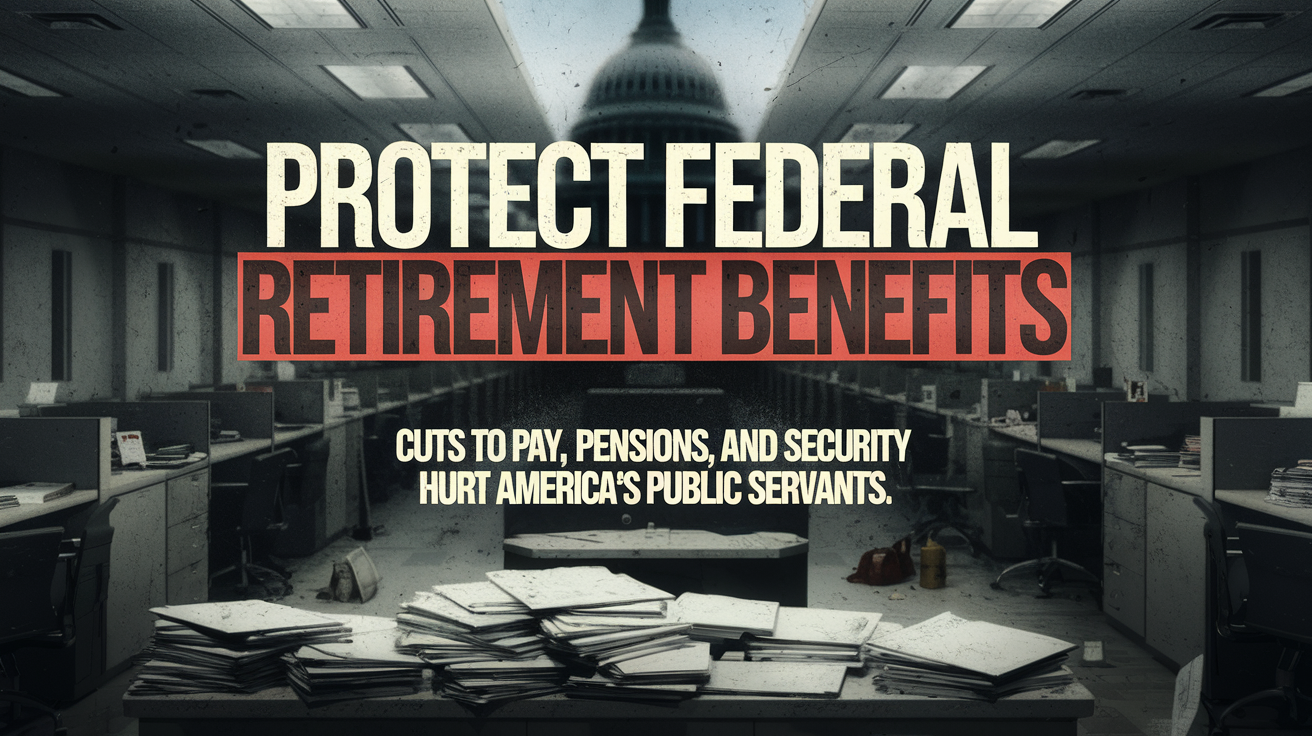 Federal Retirement Benefits at Risk — Take 3 Minutes to Fight Back Today