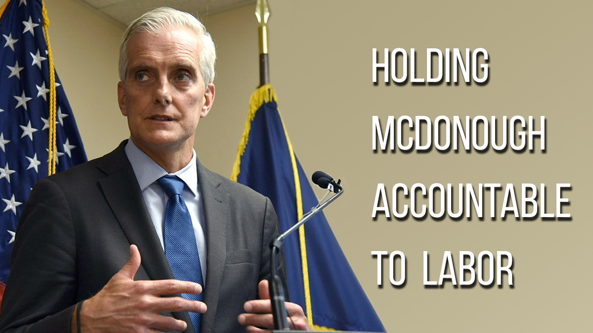 Holding McDonough Accountable to Labor