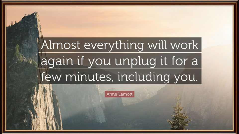 Discipline - unplug