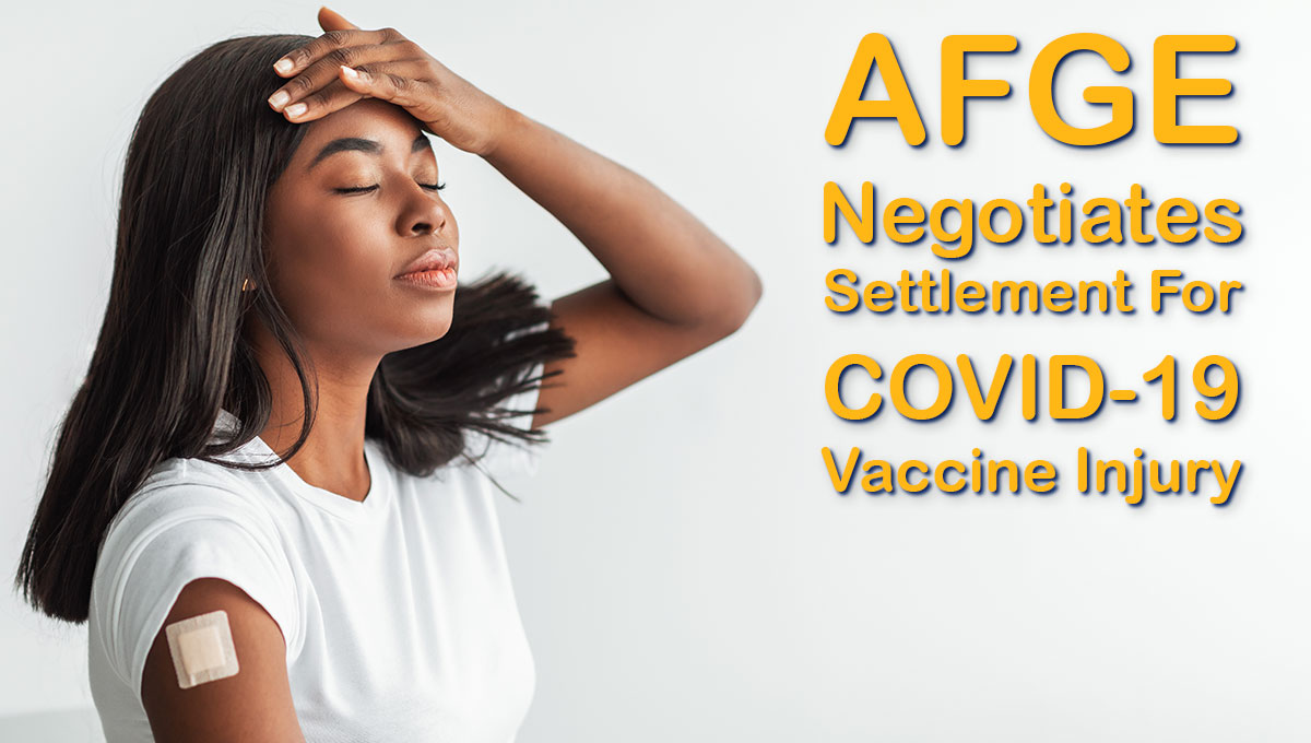 AFGE National VA Council (NVAC) Addresses COVID-19 Vaccine Adverse Reactions