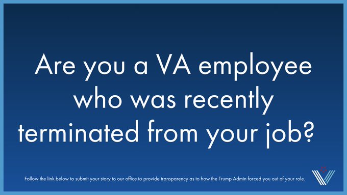 Terminated from VA? Share Your Experience with Congress